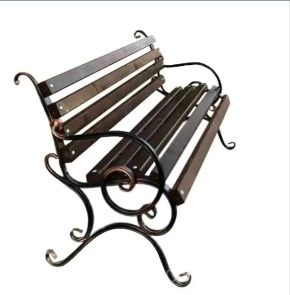 Лава паркова кована 1500мм тр 20х20 Буковелька Kompred kc-008